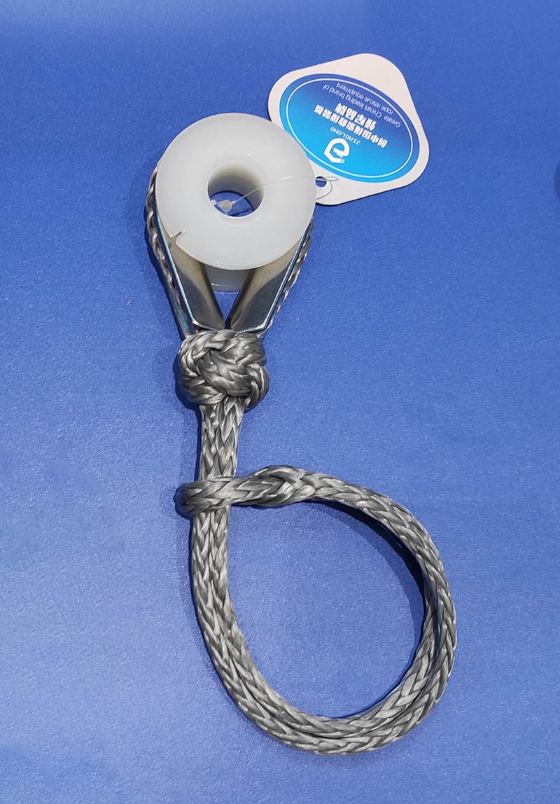 自帶環(huán)眼尼龍扣的纖維軟卸扣 自帶環(huán)眼尼龍扣的纖維軟卸扣
