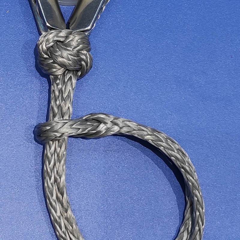 自帶環(huán)眼尼龍扣的纖維軟卸扣 自帶環(huán)眼尼龍扣的纖維軟卸扣